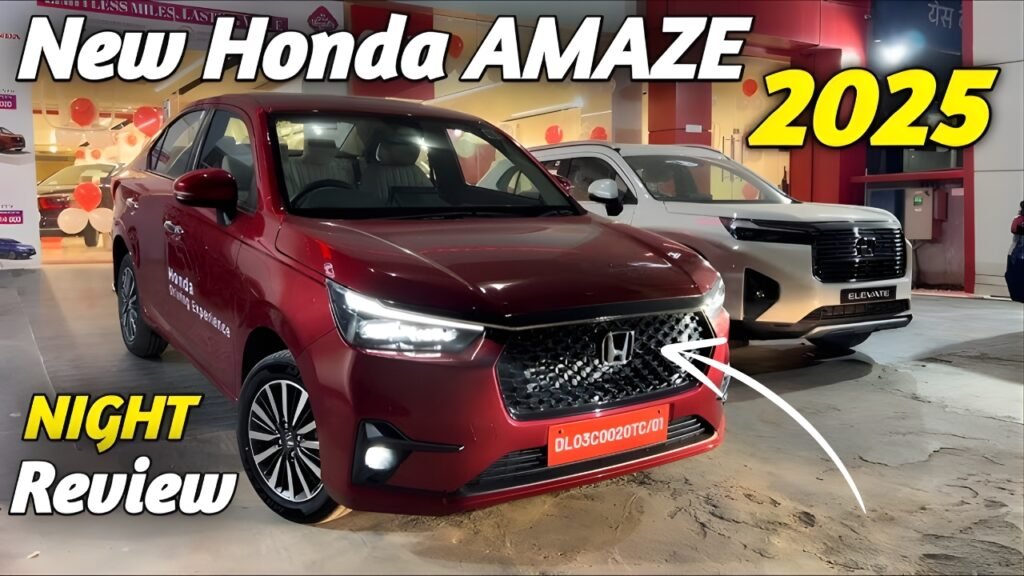 Honda Amaze Facelift